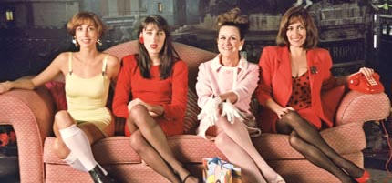 Las actrices de "Mujeres al borde de una ataque de nervios", en 1988 / Filmin